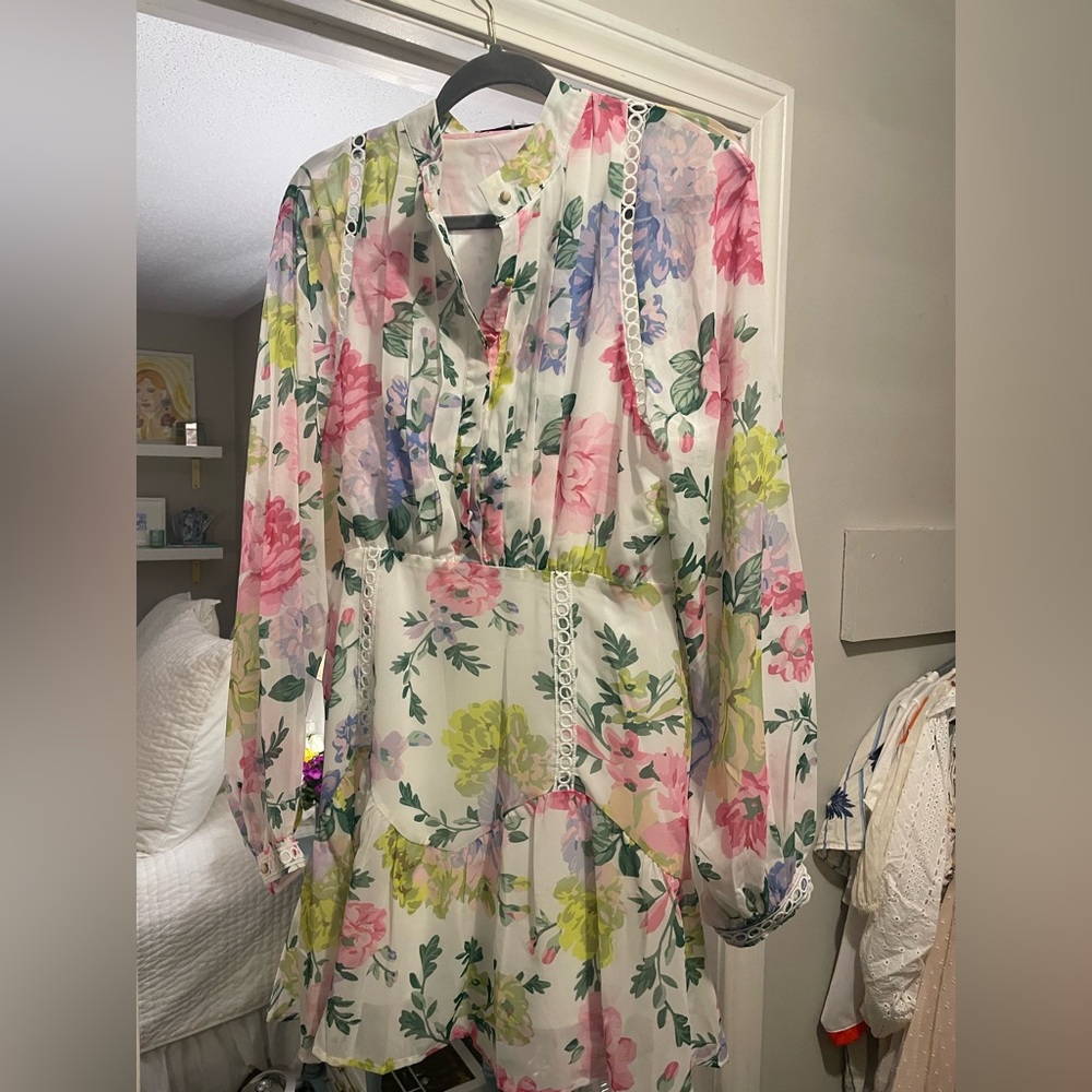 Never worn chicwish floral dress